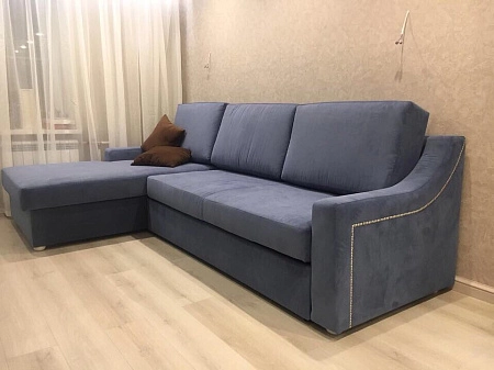 Угловой диван на заказ HD-777 по фото заказчика | Мягкая мебель от фабрики «ХанДиван»